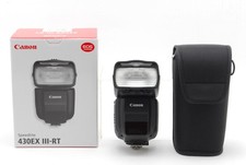 Canon Speedlite 430EX III-RT Flash Shoe Mount for EOS DSLR JAPAN [Top MINT]