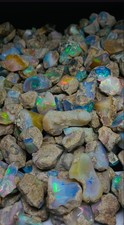 Natural Ethiopian fire opal Raw Material Lot Uncut Opal Rough Wholesale Gemstone