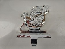 Kurt S. Adler 7 Inch Metal Sleigh Stocking Hanger