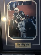 Baltimore Colts NFL Mike Curtis Signed Autograph Photo