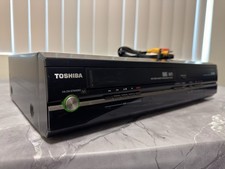 Toshiba DVR610 DVD Recorder VCR Combo For Parts  only DVD WORKS  