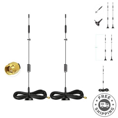 MIMO 4G LTE Antenna 8dBi with SMA Male Connector - Reliable Signal Enhancement