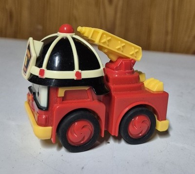 Roy Robocar Polished Friction Silverlit Miniature Fire Truck
