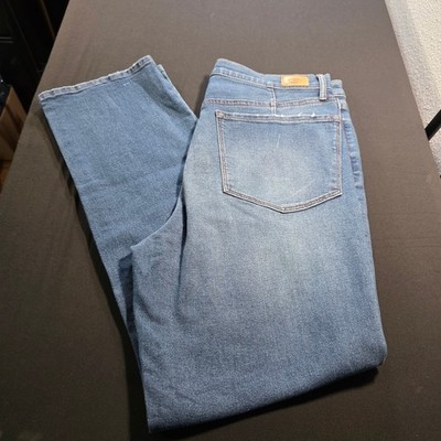 Sofia by Sofia Vergara Classic Denim Jeans, Super High-Rise Straight, Size 14