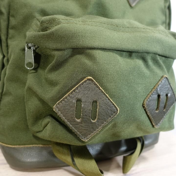Engineered Garments Leather Backpack Olive Used 2… - image 4