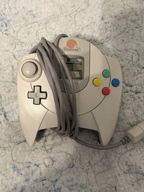 Sega Dreamcast Game Console 2 Controllers 2 Memory, Cables Bundle HKT3020 TESTED
