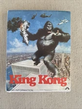 rare 1976 king kong press kit advertisment