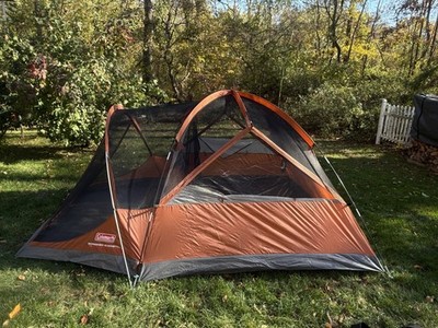 Coleman Evanston 4 Person Dome Tent Screened Porch Entrance | eBay