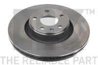 2X Bremsscheibe NK 344799 FüR 4F5 C6 A6 4F2 Audi Avant TDI Quattro