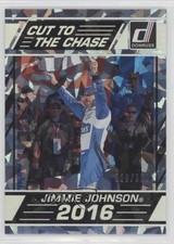 2017 Donruss NASCAR Cut to the Chase Cracked Ice 929/999 Jimmie Johnson HOF 0zb0