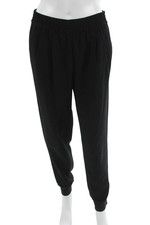 Joie Womens Black Jogger Pants 100 Polyester Inseam 30 Size S