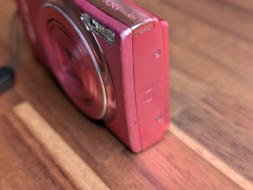 Excellent Canon IXY 140 ELPH 150 IS Pink 20.0MP Digital Camera Japan Used Pink - Image 3 of 4