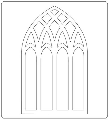 New, Retired Sizzix Bigz Cathedral Window die #664974 Retail
