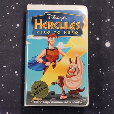 Hercules: Zero to Hero (VHS, 1998) Clamshell, Disney, Animated/Cartoon