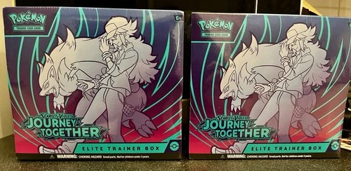 Pokémon TCG Journey Together ETB Elite Trainer Box New Sealed x2