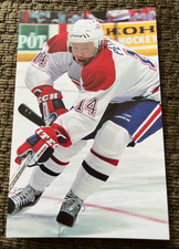 Oleg Petrov 2002-03 Montreal Canadiens Hockey Postcard