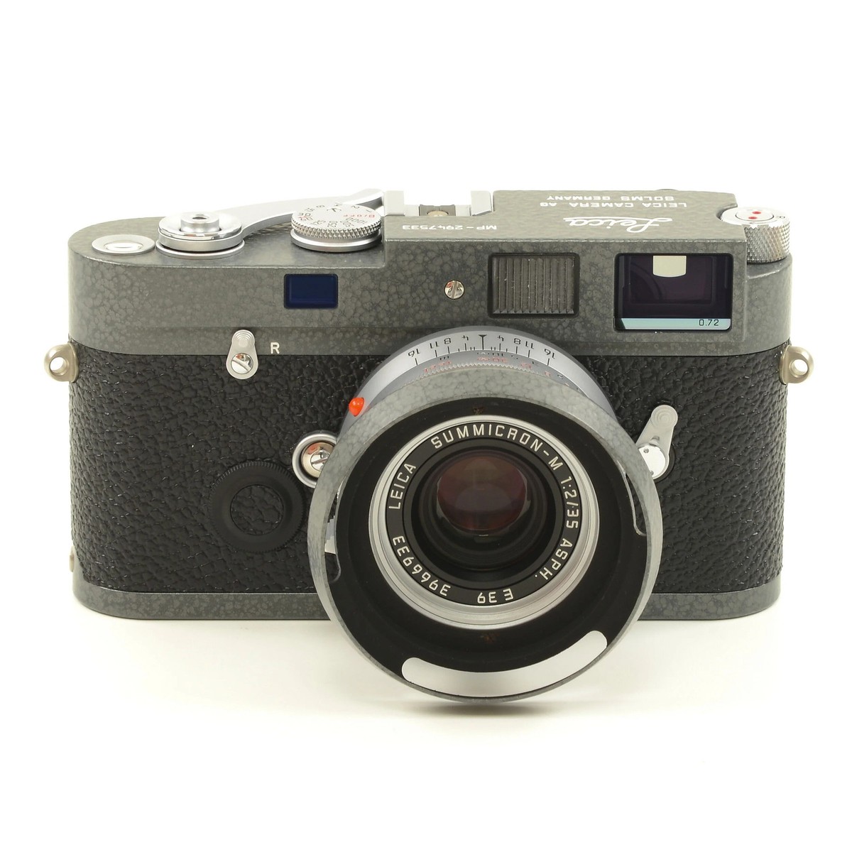フィルムカメラ Leicavit M LHSA gray hummertone finish LEICA ライカ MP LHSA grey hammertone finish LEICAVIT M +