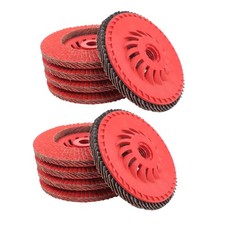 4-1/2 x 7/8" Flap Sanding Disc 40 Grits Type 29 Ceramic Grinding Wheel 10 Pack