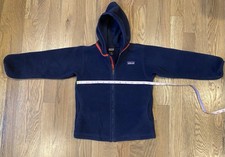 Children  s Patagonia Full zip hooded fleece