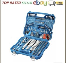 Channellock 225pc Professional Mechanics Tool Set Sae Metric Ratcheting Wrenc