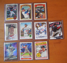 Lot of 10 Mookie Betts Cards All MT Boston Red Sox Los Angeles Dodgers