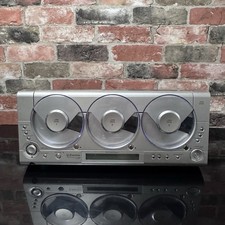 Emerson MS3103 Triple-Play Linear 3 CD Changer Stereo System For Parts