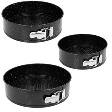 5906716910280 TORTOWNICE FORMY GRANITOWE DO PIECEZENIA 3 SZT. 22/24/26cm 1028W