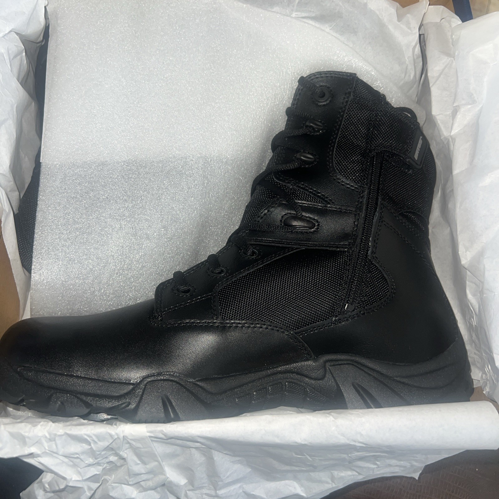 's Gx-8 Gtx Black Side Zip Tactical Boots