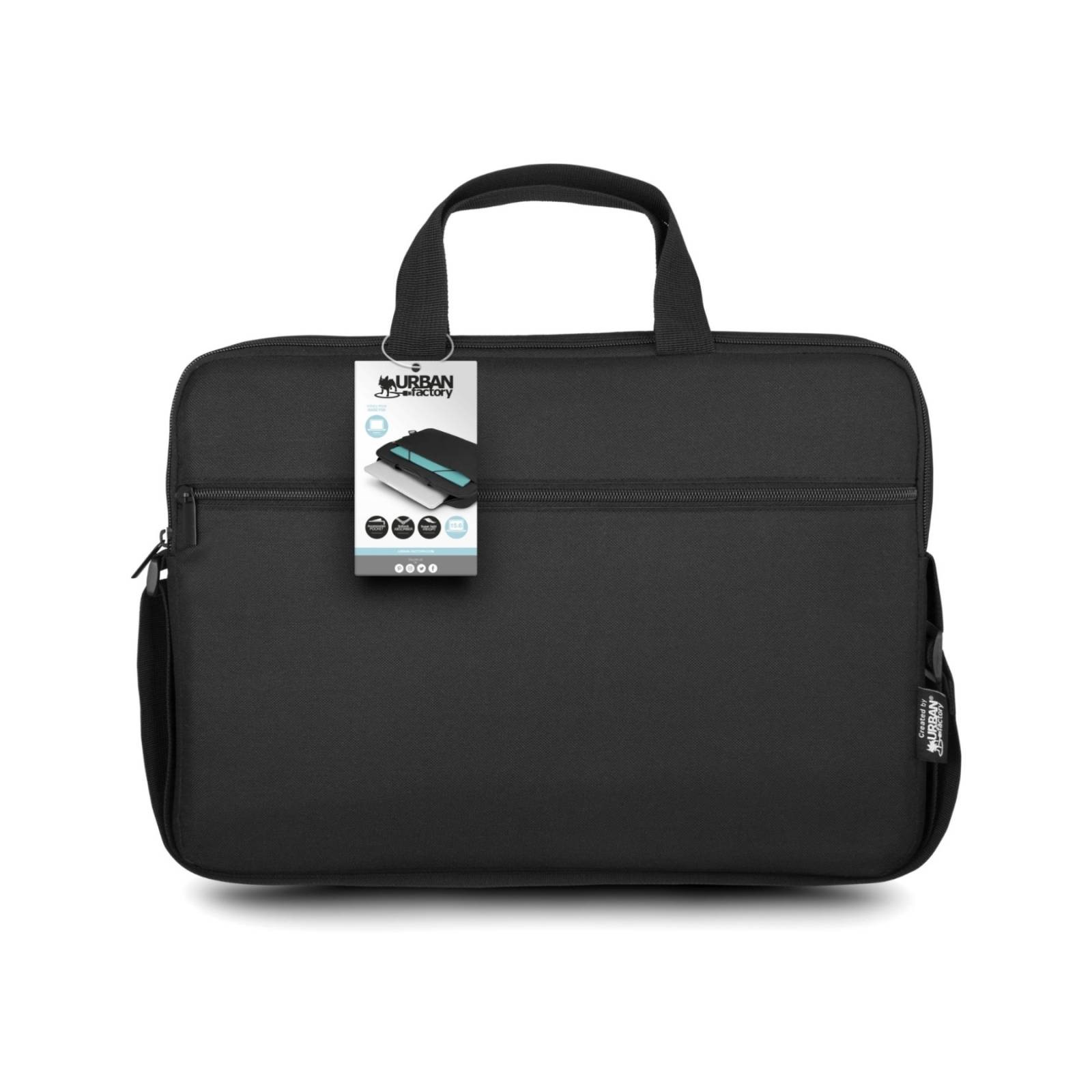 Urban Factory Nylee Top Loading 15.6"" Laptop Bag Black (TLS15UF)