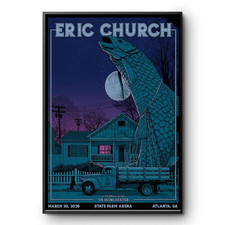 Eric Church in Atlanta, GA March 20 2026 Poster
