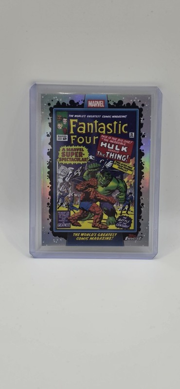 2026 Topps Finest Fantastic Four #WG-03 The World’s Greatest Comic Magazine! SP