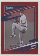 2021 Panini Donruss Variation Holo Red Gerrit Cole (Chef G) #212 0lc5