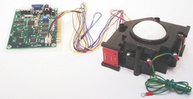 New 3 inch Arcade Trackball w/ Harness for JAMMA 60-in-1 Multicade / Icade PCB
