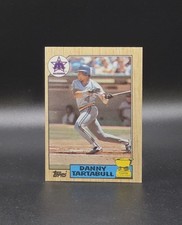 1987 Topps DANNY TARTABULL All-Star Rookie Gold Cup Card #476 Mariners KC Royals