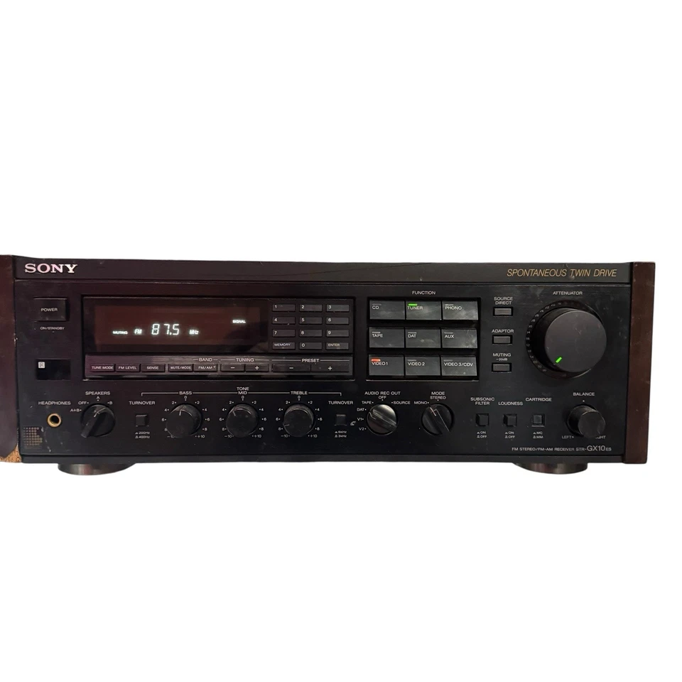 Sony STR-GX10ES Vintage Receiver Power Tested Only Sold As Is