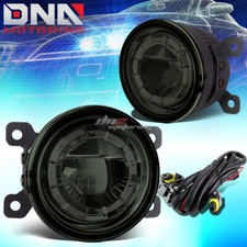 3.5round Smoked Tinted 2x 5w Highpower Led Bumper Driving Fog Light Lampmount