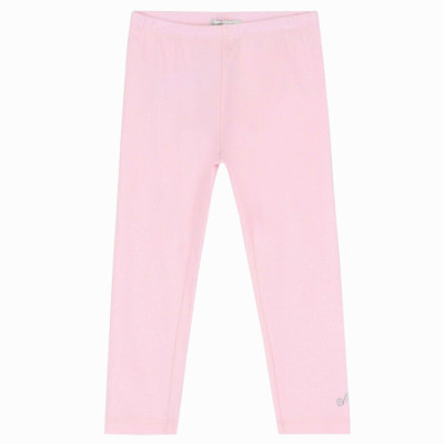 Monnalisa Girls Pink Leggings 24 Months 2 Years Designer Baby Trousers 92cm