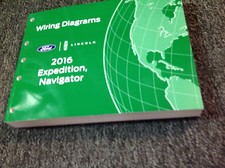 2016 FORD EXPEDITION & LINCOLN NAVIGATOR Electrical Wiring Diagram Manual OEM