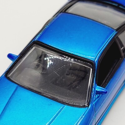 Jada Initial D Nissan Sil-Eighty 1/64 Blue Diecast Model Car Loose