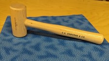 C.S. Osborne Hickory Mallet 90-5, Size 5 Wooden Hammer