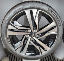 4 RUOTE PEUGEOT 3008 - CERCHI IN LEGA 19" ORIGINALI + GOMME MICHELIN 235/55/19