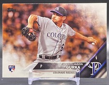 2016 Topps Series 2 #577 JASON GURKA Colorado Rockies Rookie RC