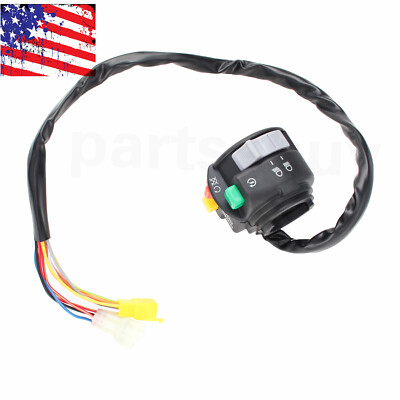 Left Handlebar Switch Start Stop Headlight for Arctic Cat 350 366 4x4 Automatic