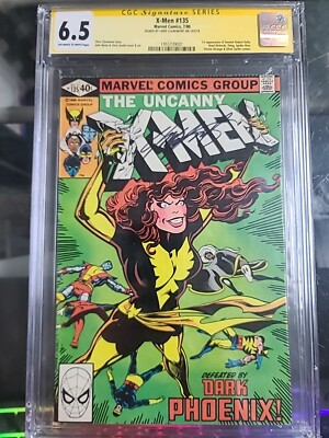 Uncanny X-men #135 80 CGC SS  6.5 Sig. Claremont 1st Sen Robert Kelly 1955739001