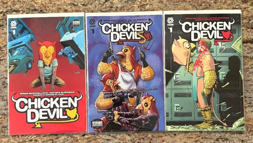 Chicken Devil  #1 Lopez Variant 1:15, #1 Ambassador Exclusives  -Aftershock 2021