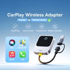 Wireless CarPlay Wired to Wireless Adapter Auto Connect Car Intelligent System