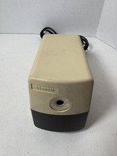 Boston Hunt Electric Pencil Sharpener Model 19 USA Vintage Double Insulated F1