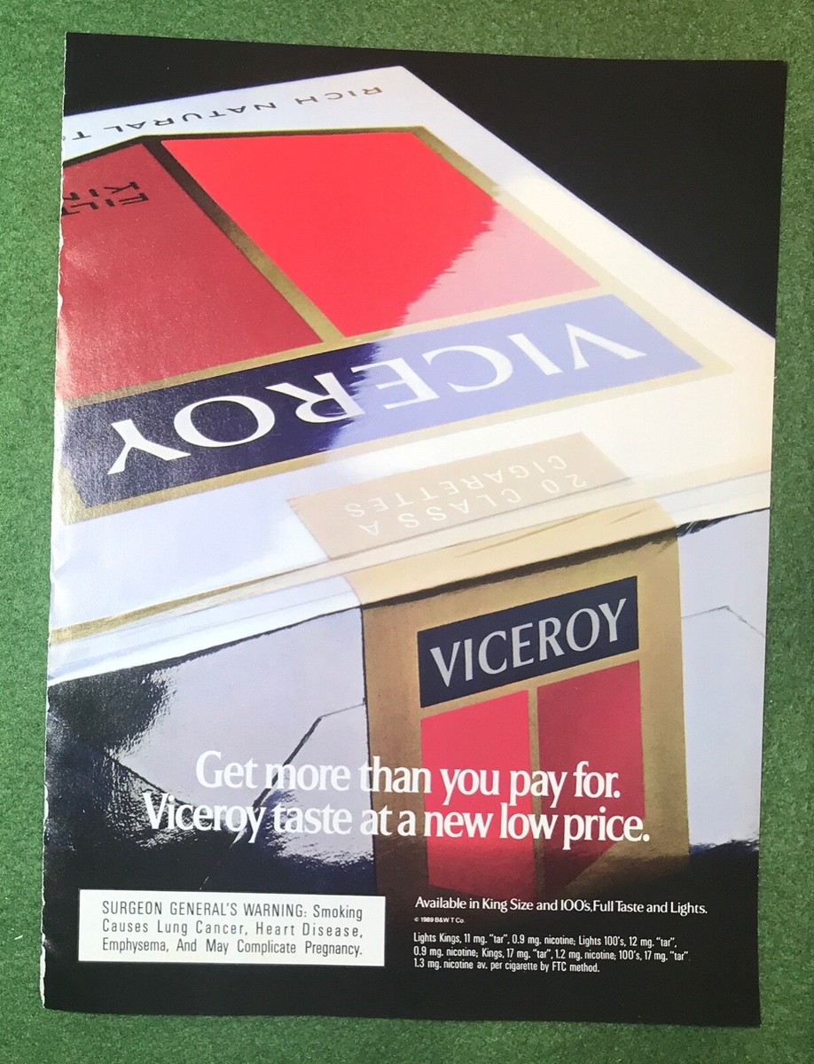 are viceroy cigarettes still available vintage 1980s magazine Ad VICEROY Cigarettes New Low Price mancave are viceroy cigarettes still available vintage 1980s magazine Ad VICEROY Cigarettes New Low Price mancave
