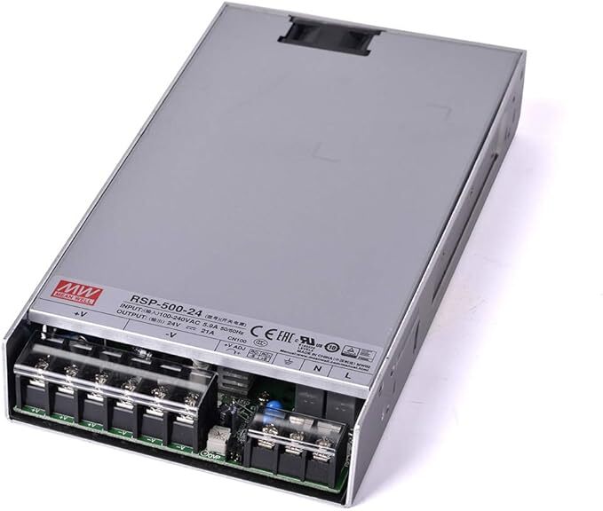 Alimentatore Switching 504W Serie RSP 24Vdc 21A 3 Uscite RSP-500-24 MEAN WELL