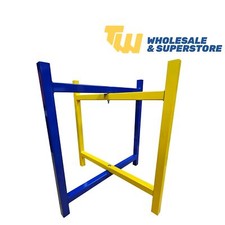 10x Spot Board Stand Bricklayers Mortar Board Stands 500mm High Brickies Steel 